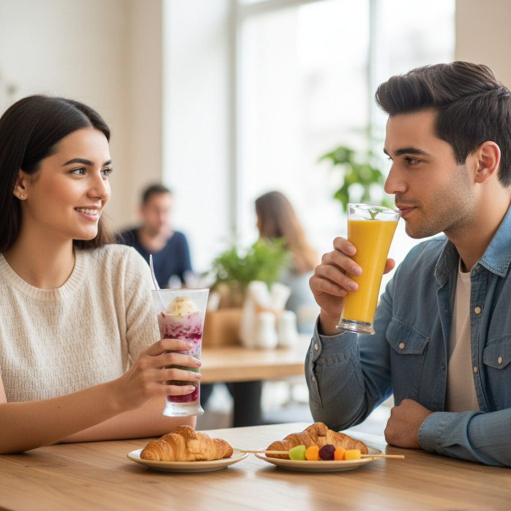 Faluda & Juice Glass Set