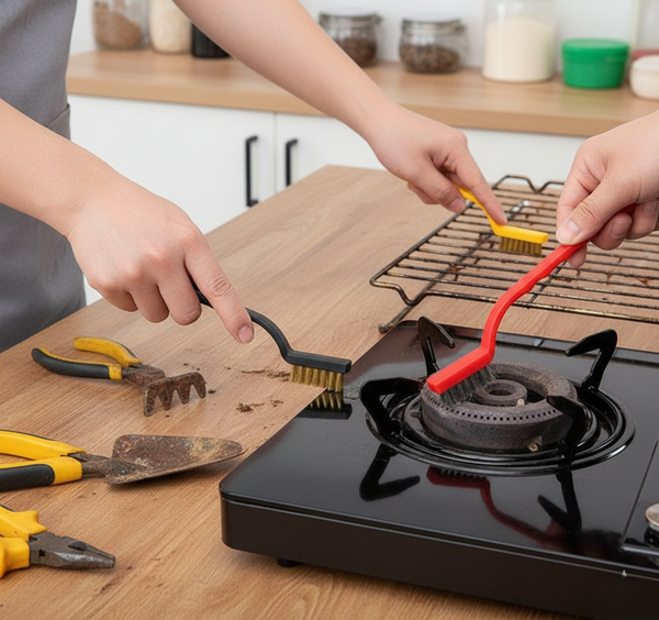 3 Pc Mini Wire Brush Set