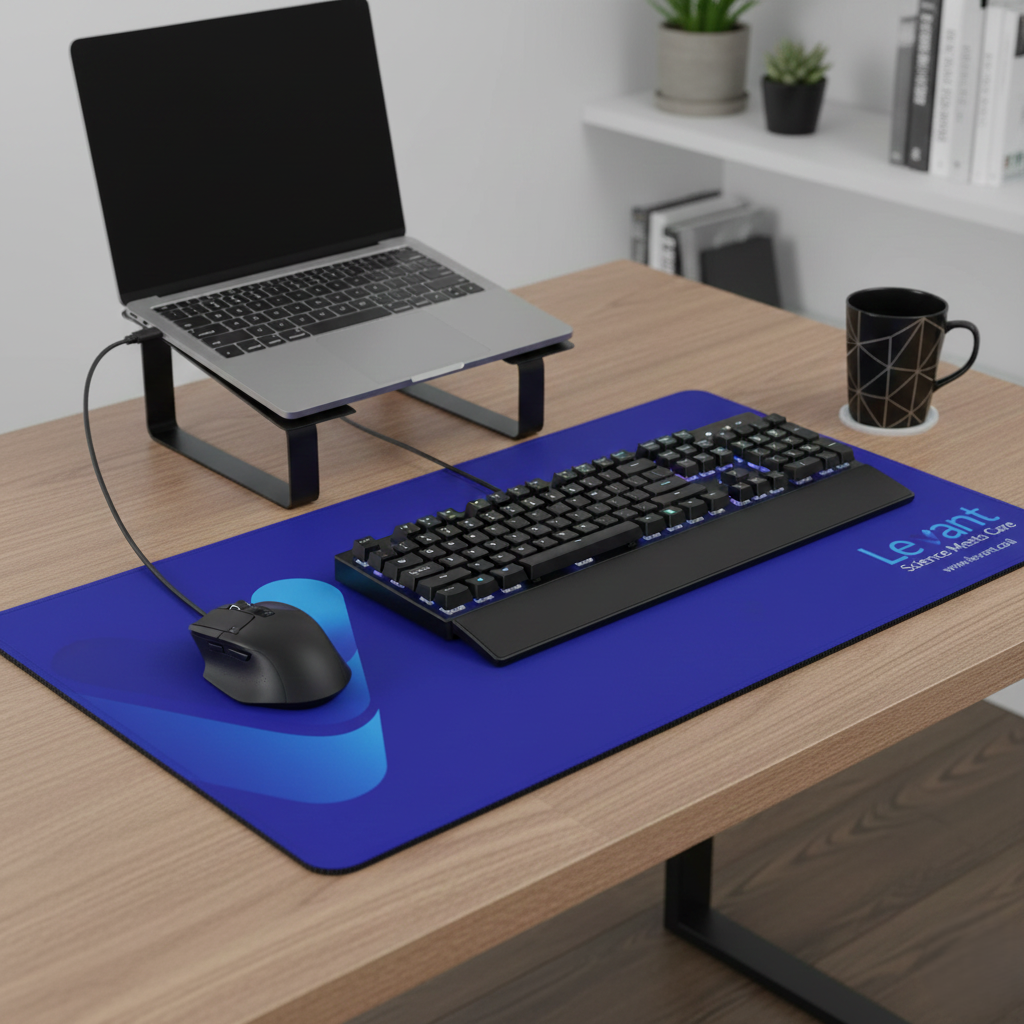 Premium Large Desk Mat  (49x30 Cm, 1 Pc)