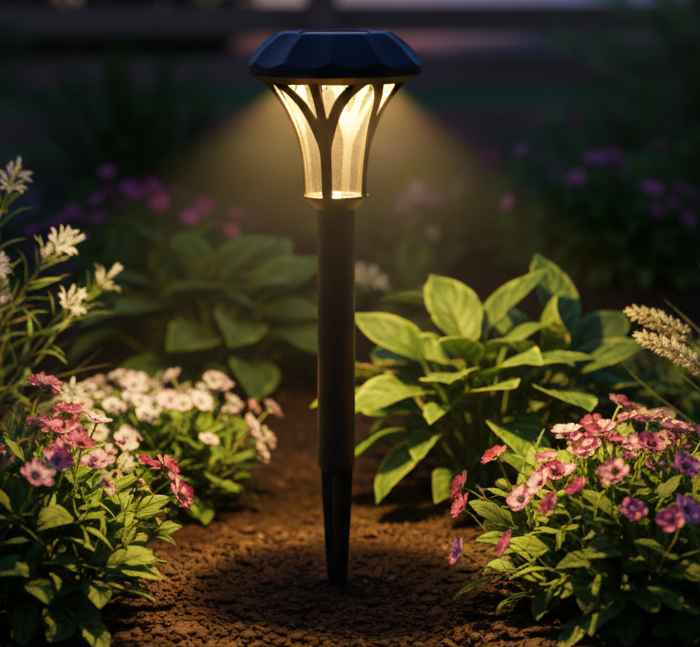Solar Garden Led Light (Pack Of 1 Pc)
