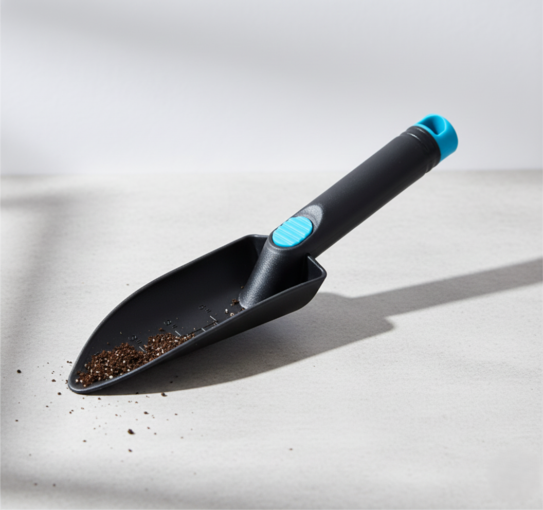 Heavy Duty Plastic Garden Hand Trowel with Measurement Marks