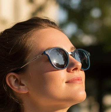 UV Protected Round Sunglasses