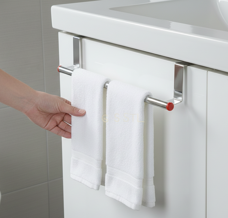 Stainless Steel Bathroom Towel Rod