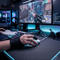 USB Wired Gaming Mouse with Colorful LED Lighting Wukusy