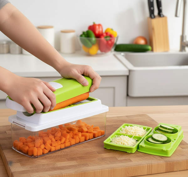 13 in 1 Vegetable Grater, Chopper & Slicer