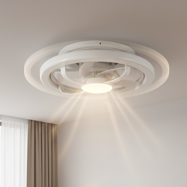 360Â° Rotation Smart Ceiling Fan with LED Light