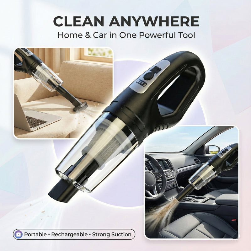 3-in-1 wireless Car Vacuum & Blower