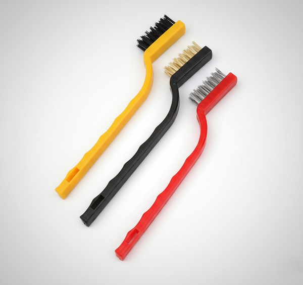 3 Pc Mini Wire Brush Set