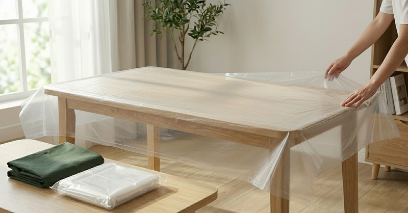 Thick Disposable Plastic Furniture Cover