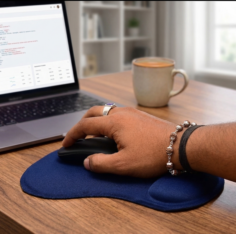 Mouse Pad with Wrist Support Wukusy