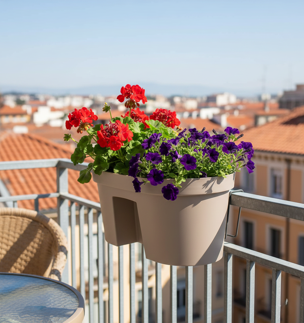 Creative Flower Pot Balcony Flower Pot Holder