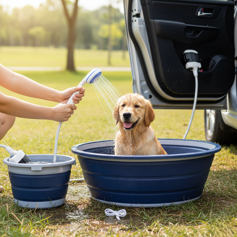 Portable Outdoor Shower Kit (1 Set)