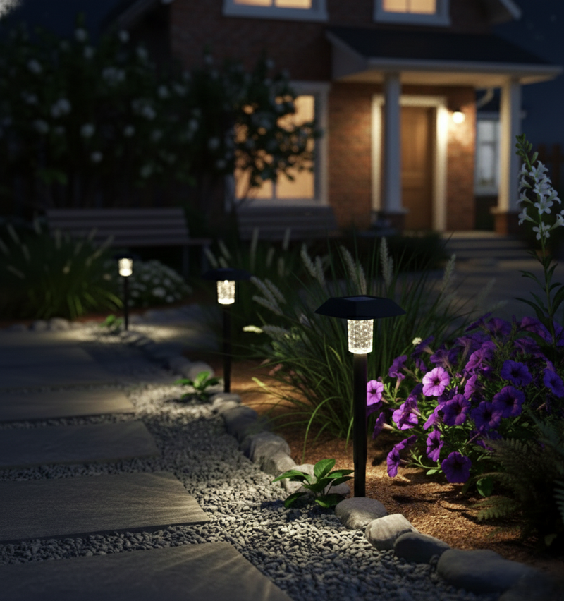 Solar LED Spike Spot Light