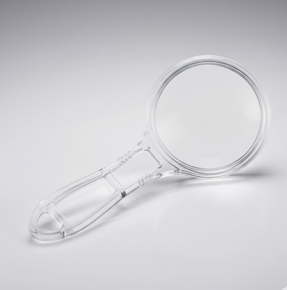 Handheld Plastic Magnifying Glasses (1 Pc  55 Mm)