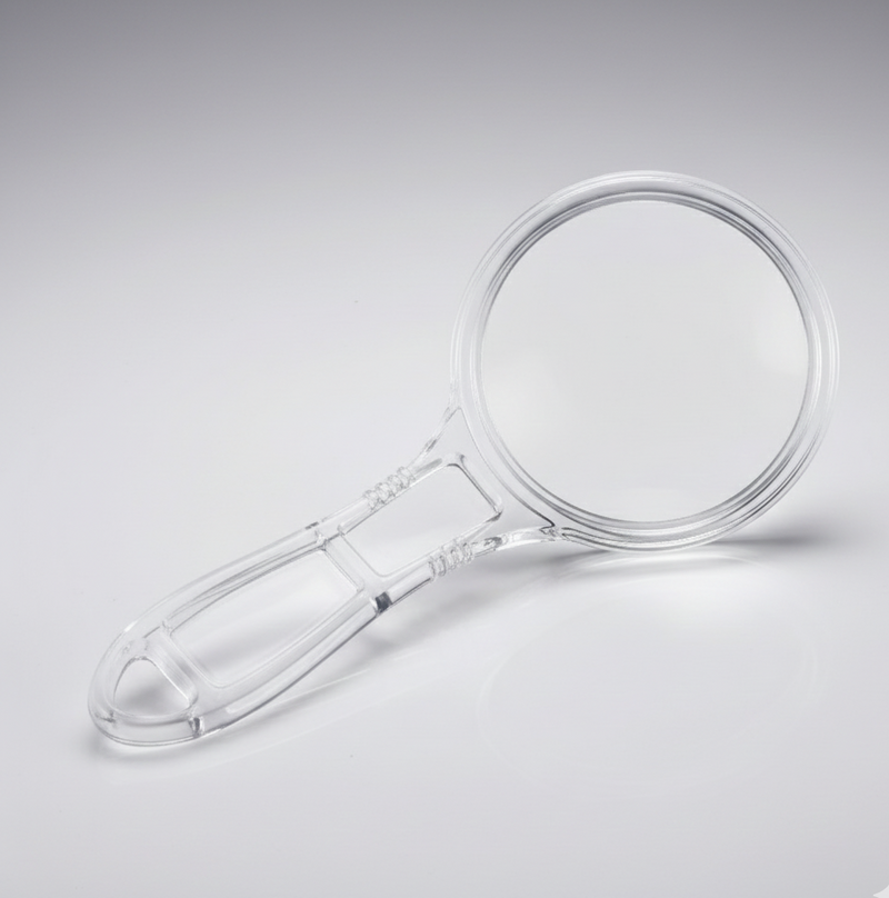 Handheld Plastic Magnifying Glasses (1 Pc  55 Mm)