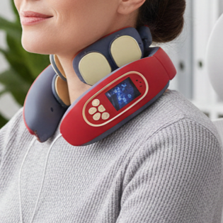 Smart Electric Neck And Back Pulse Massager