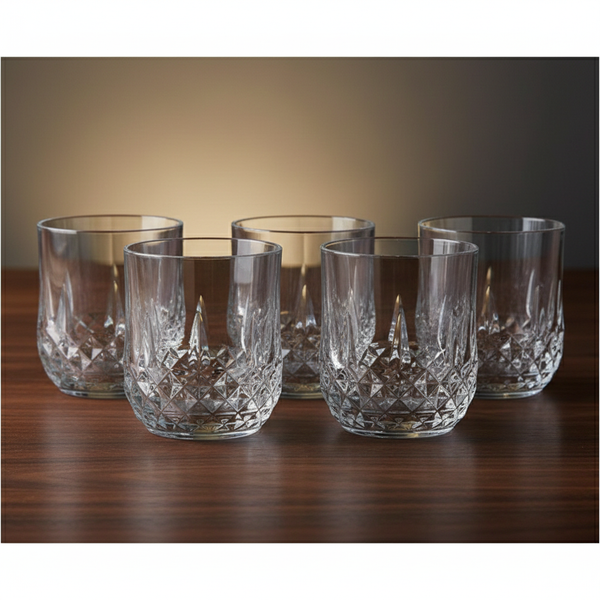 Heavy Duty Transparent Glasses Set