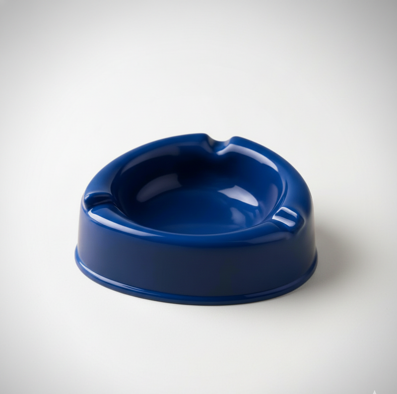 Oblivion Dark Blue Plastic ashtray (1 Pc)