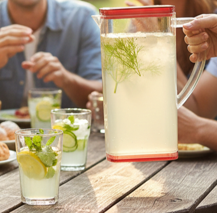 Square Water Jug (2000ml)