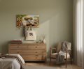 Decorative Wooden Landscape Art with Hooks Wukusy