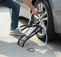 Heavy Steel Foot Pump for Car & Bike Tires