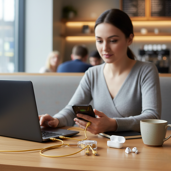 3 in 1 Retractable Multi Charging Cable