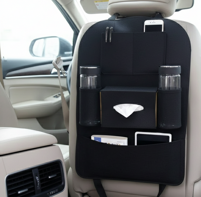 Compatible Multi-Pocket Seat Back Storage Bag Organizer Holders