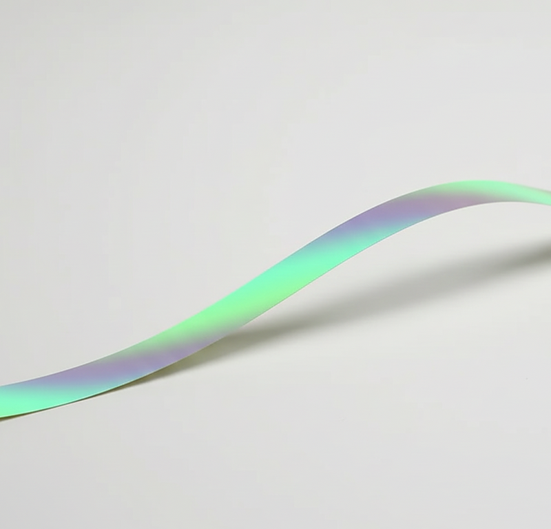 Multicolored Reflective Car Wheel Hub Stickers