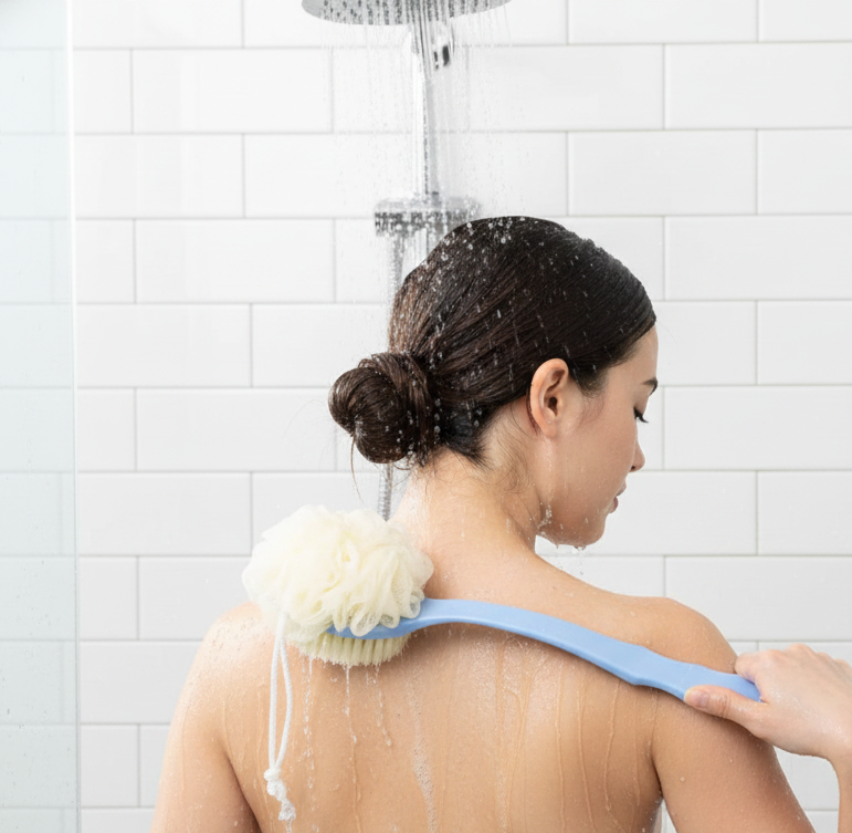 Bath Brush With Long Handle