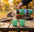 Green Vacuum Flask Set