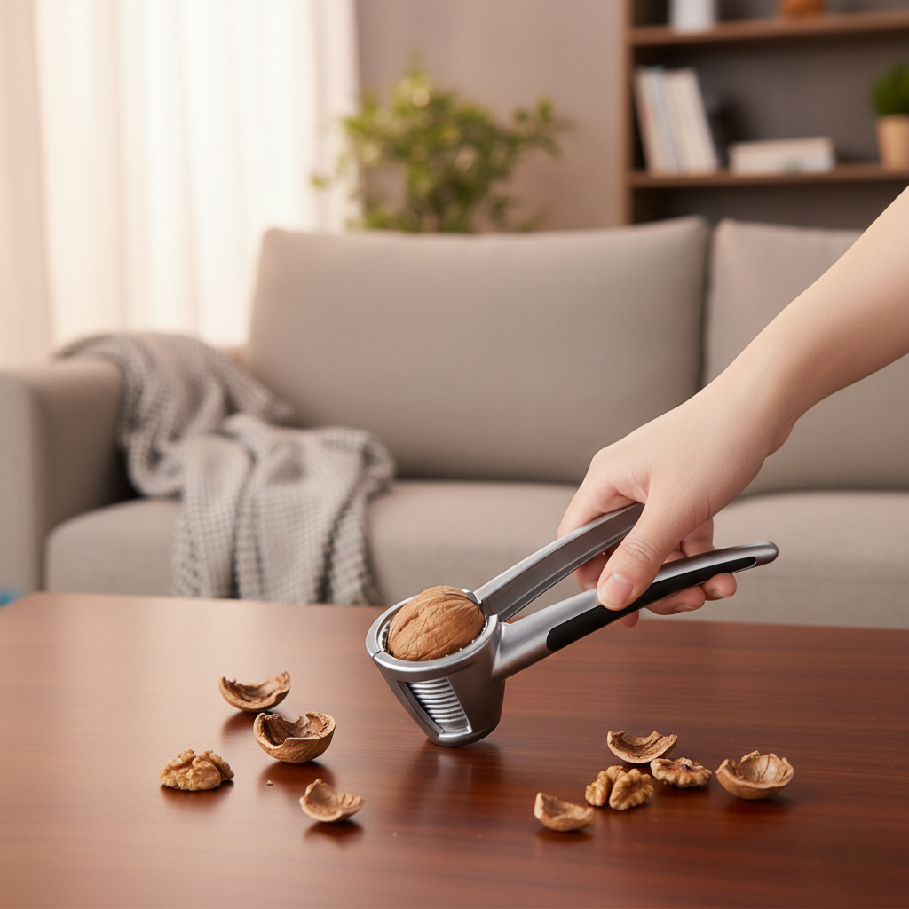 Luxury Walnut Cracker Nut Cutter