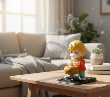 Solar Powered Car Aromatherapy Drummer