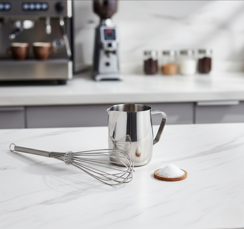 Stainless Steel Manual Milk Frother