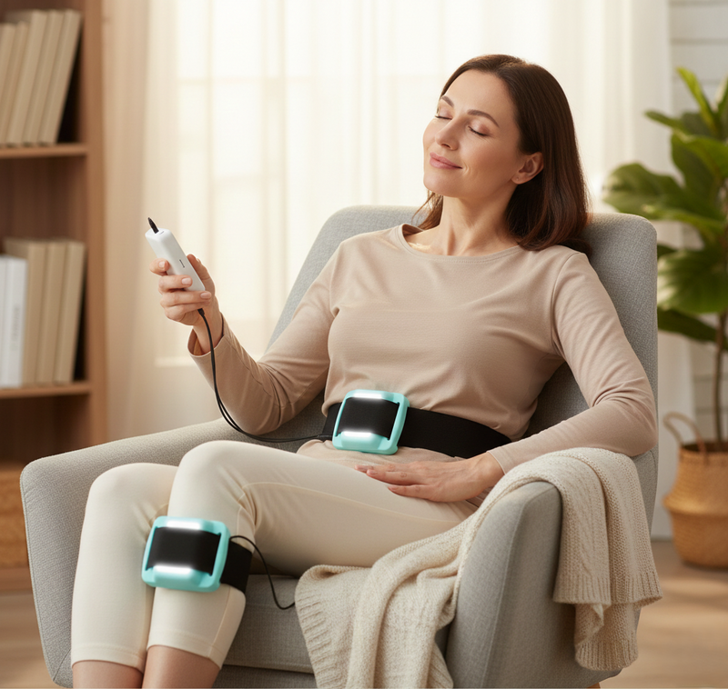 Multipurpose Electric Vibration Massager (1 Set)