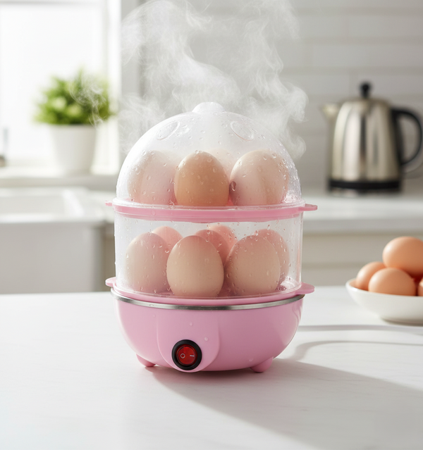 2 Layer 14 Egg Cooker & Steamer