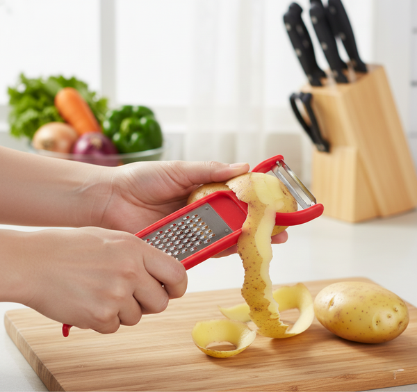 Kitchen 3 in 1 Multi Purpose Vegetable Tool (Peeler, Grater, Cutter)