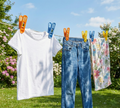 Cloth Drying Non-slip Plastic Clips (Pack Of 12) Wukusy