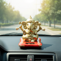 Decorative Solar Lord Ganesha Idol Wukusy