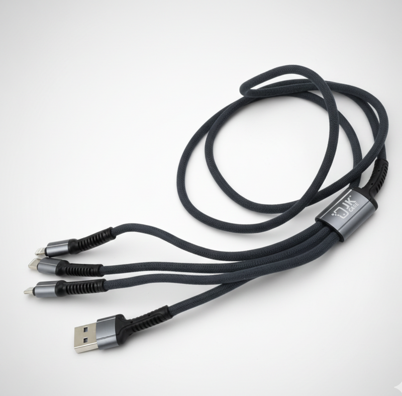 Fast Charge 3-in-1 Charging Cable - 120cm