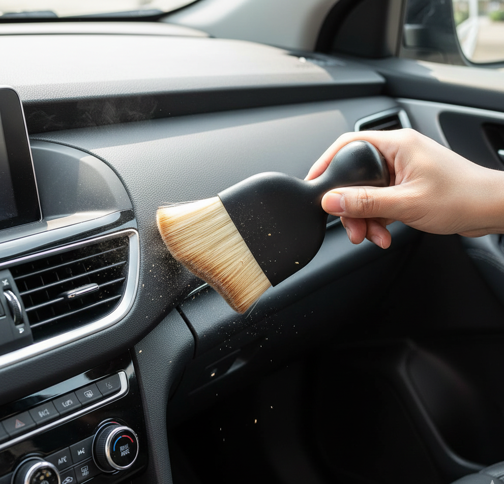 Mini Car Interior Cleaning Soft Brush(1 Pc)