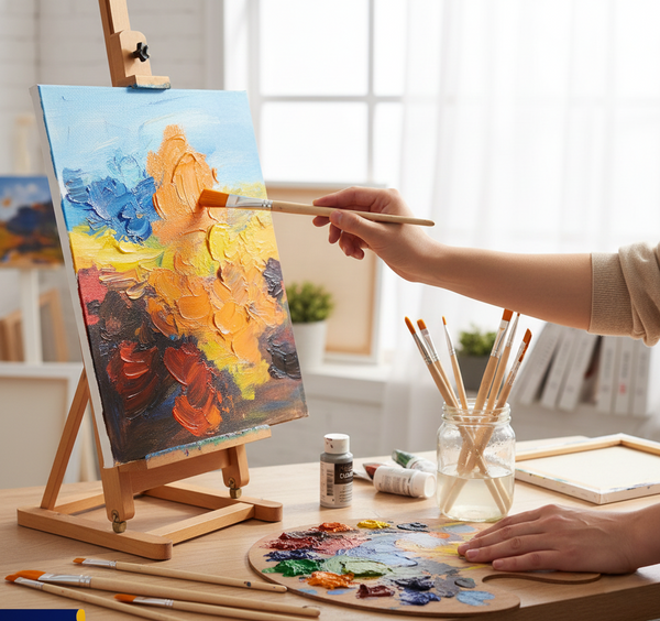 Artistic Flat Painting Brush Set