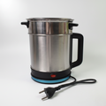 Soup Pot With Lid Stainless Steel Multi Cooker Kettle (800w  2.5 Ltr.)