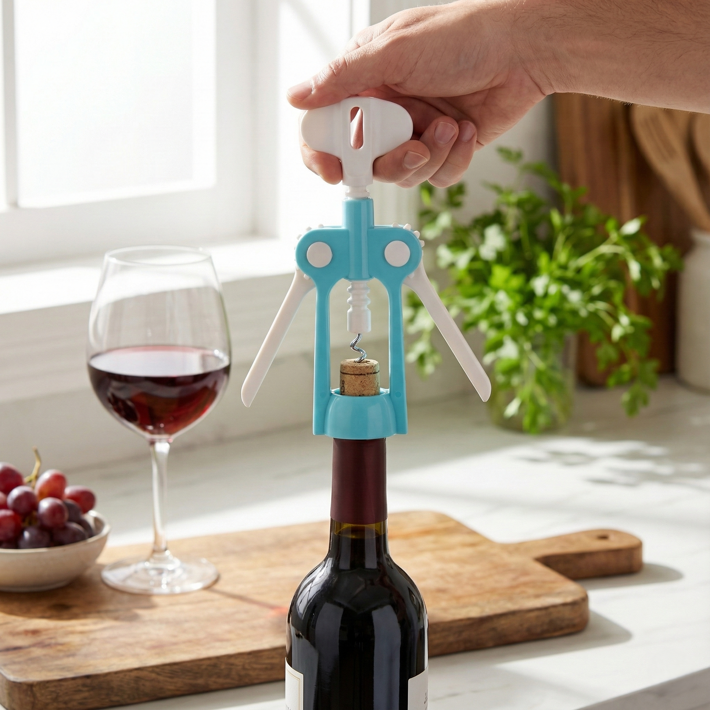 Waiter Wine Corkscrew & Bottle Opener