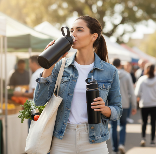 3 in 1 Stainless Steel Insulated Water Bottles
