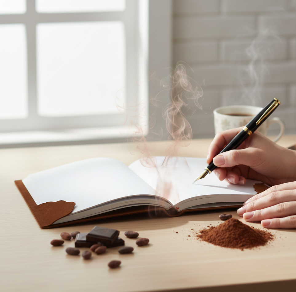 Chocolate Scented Notebook