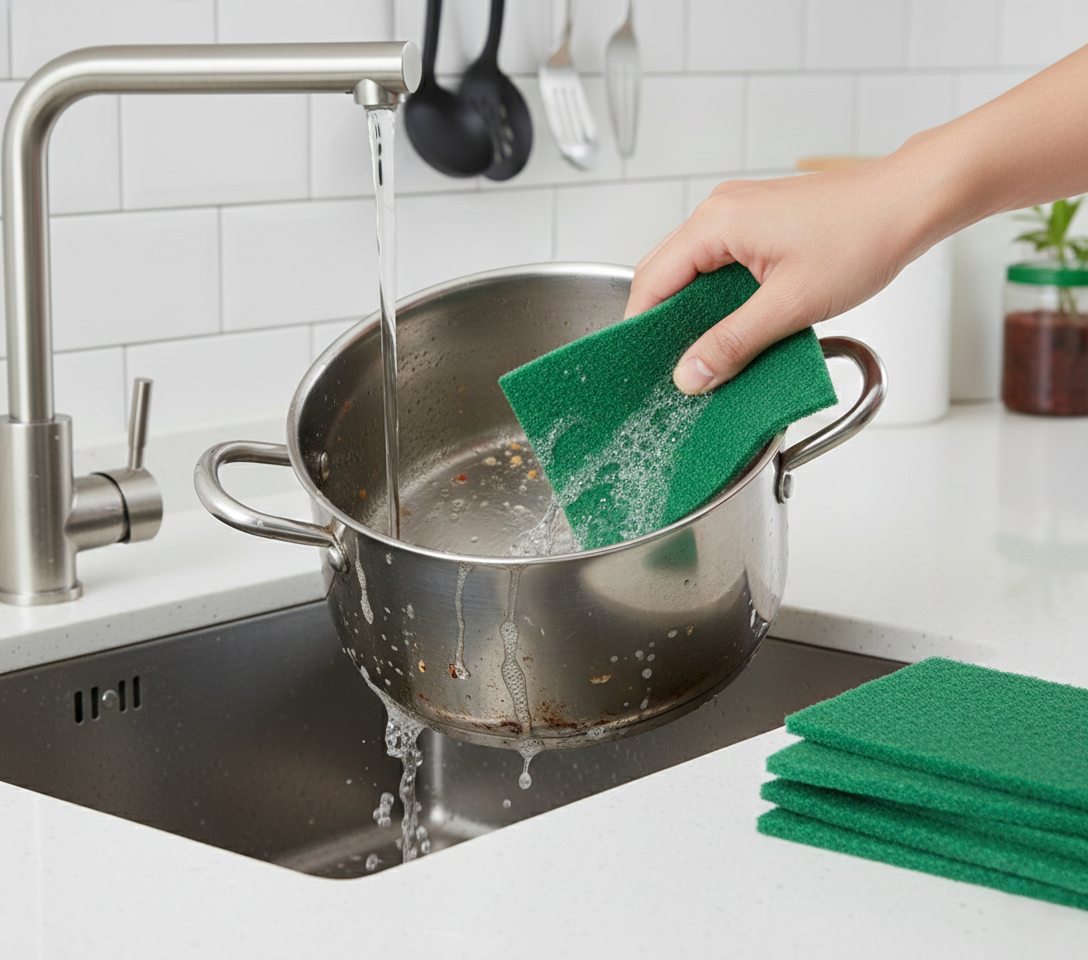 Scrub Sponge Cleaning Pads