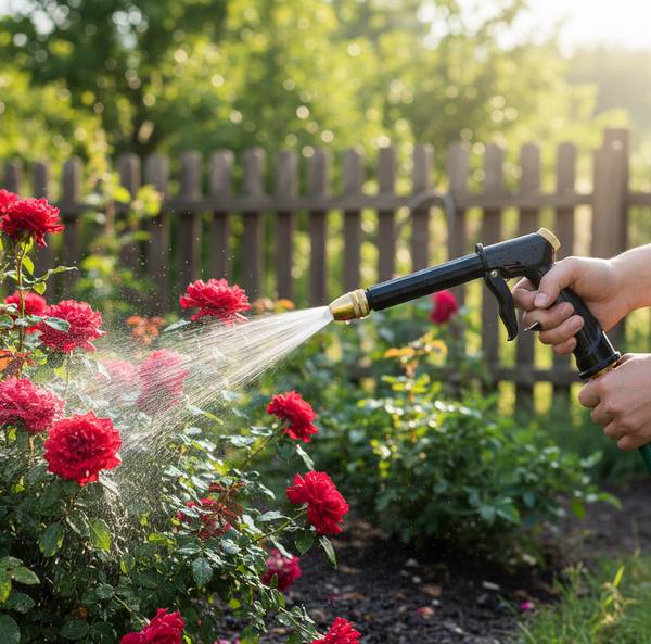 Water Spray Gun (Plastic Body, Metal Trigger, Brass Nozzle)
