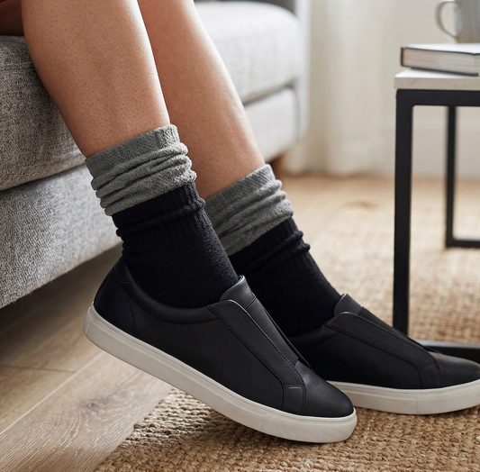 Socks Breathable Thickened Classic Simple Soft Skin Friendly Wukusy