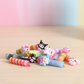 Colorful Spiral Telephone Wire Hair Ties
