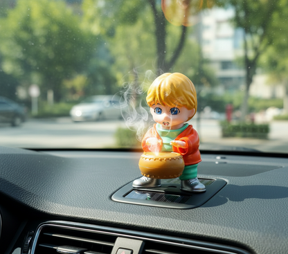 Solar Powered Car Aromatherapy Drummer